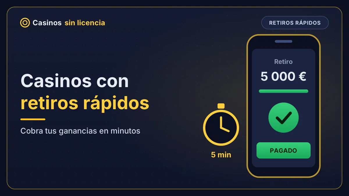 Casinos con retiros rápidos – cobra tus ganancias en minutos